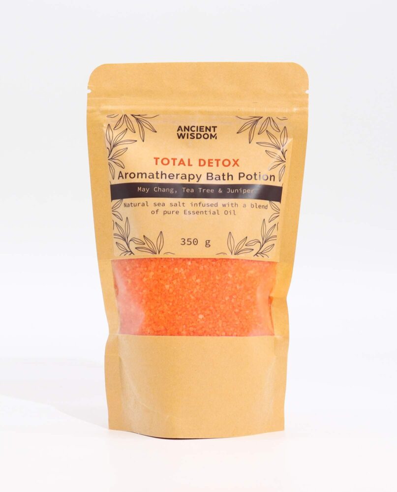 Aromatherapy Bath Potion in Kraft Bag 350g - Total Detox