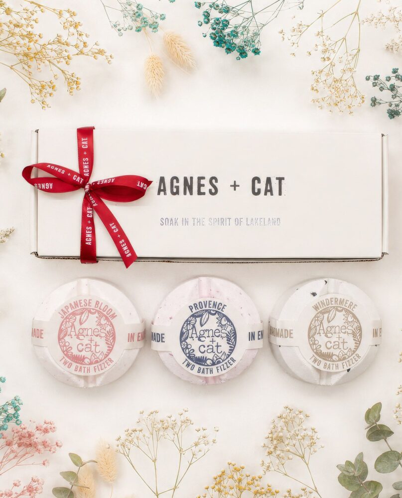 Agnes + Cat Lakeland Favourites Bath Fizzer Gift Set