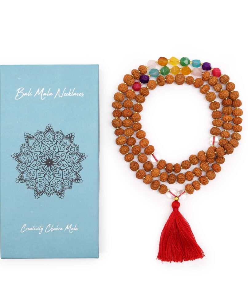 Bali Mala Necklace - Creativity Chakra