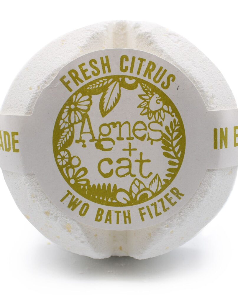 Agnes + Cat Bath Fizzer - Fresh Citrus
