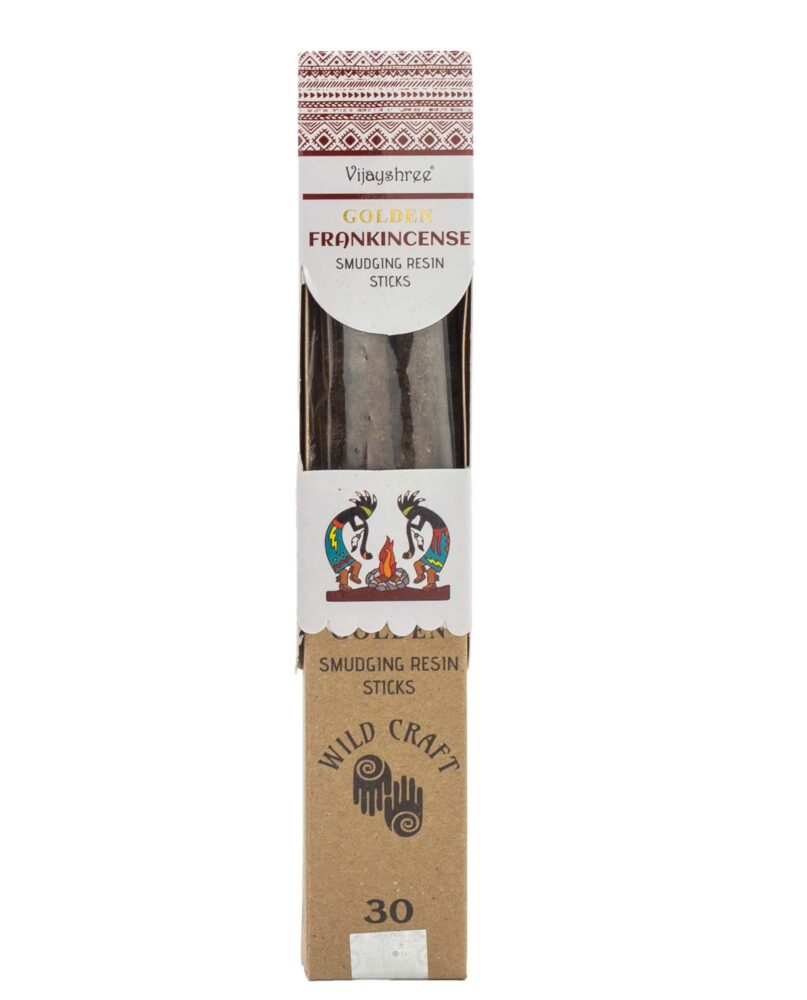 Golden Frankincense Smudging Resin Sticks – 30g