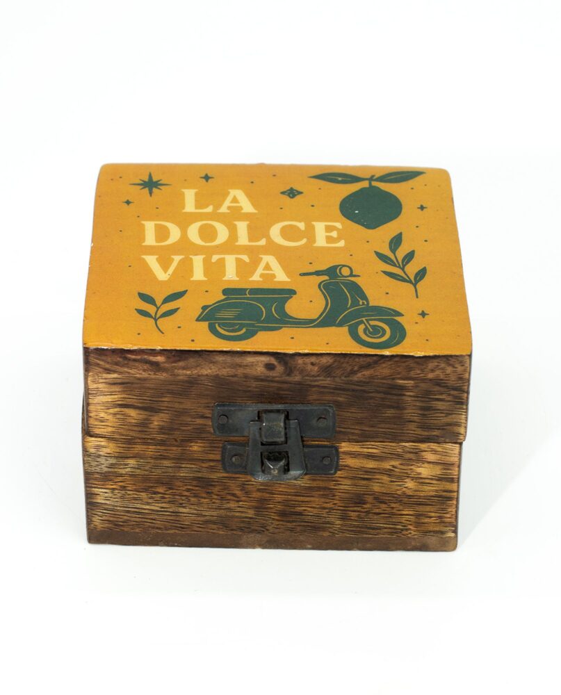 Small Enamelled Box - La Dolce Vita