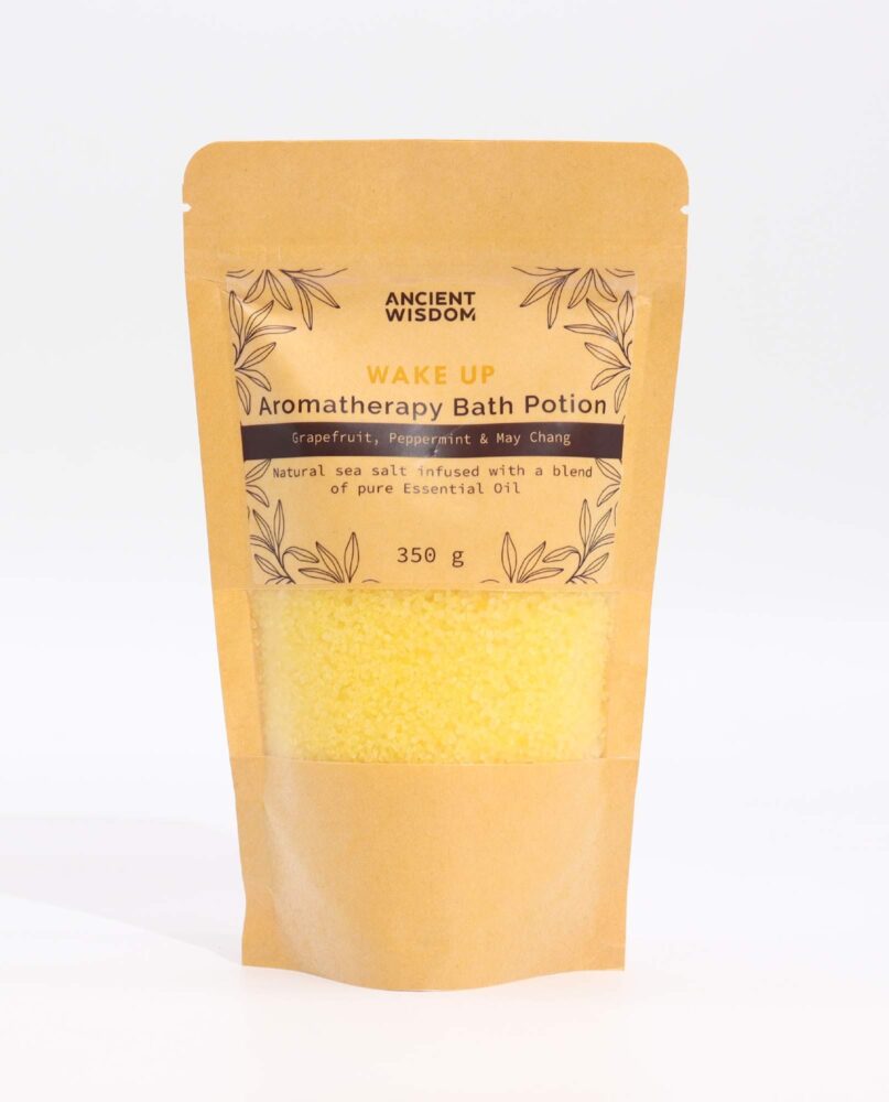 Aromatherapy Bath Potion in Kraft Bag 350g - Wake Up