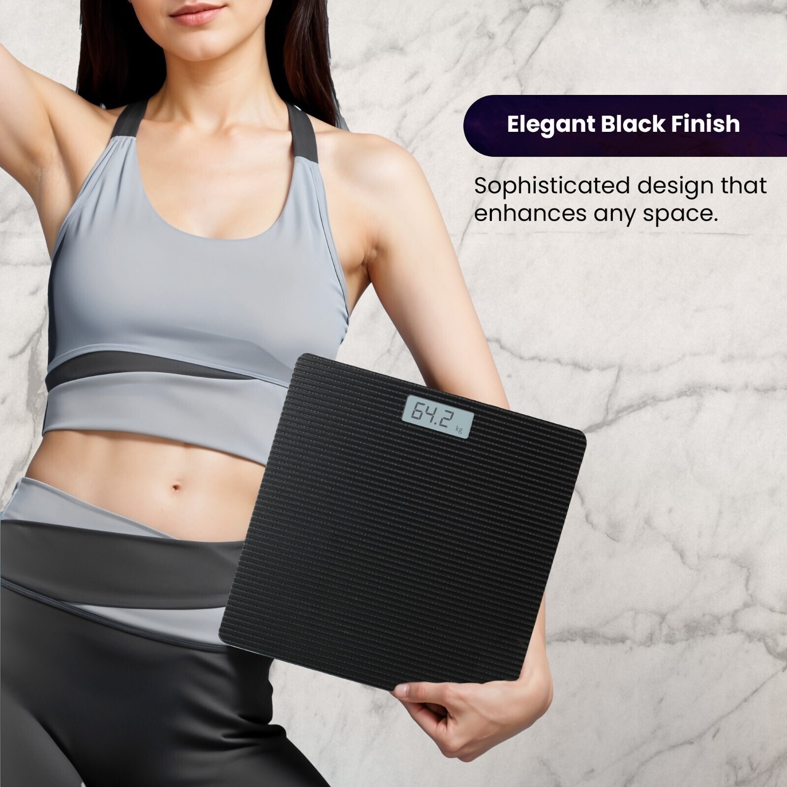 Digital Bathroom Scales 180KG Body Weight Weighing Scale Smart LED Electronic - Image 2