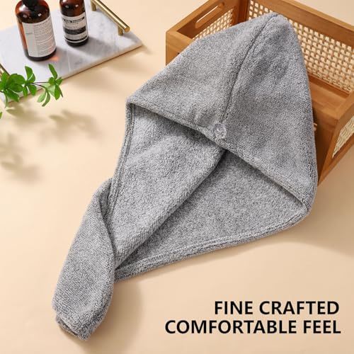 2 Pcs Thick Hair Dry Towel - Image 2