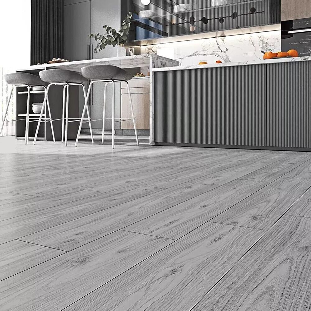 Floor Planks Tiles Self Adhesive Wood Effect Vinyl Flooring Bathroom Decor - Image 7