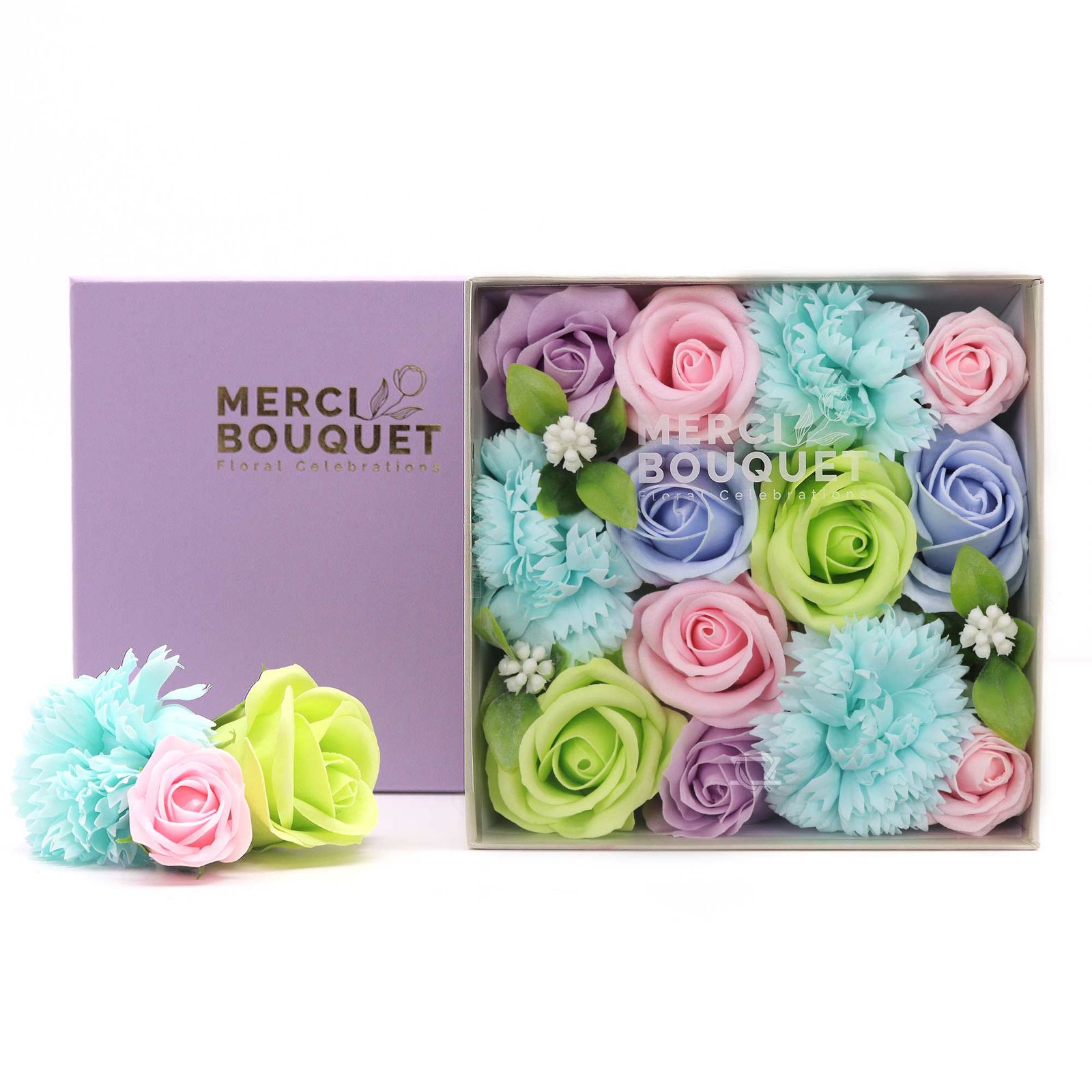 Square Box - Baby Blessings - Blues - Image 5