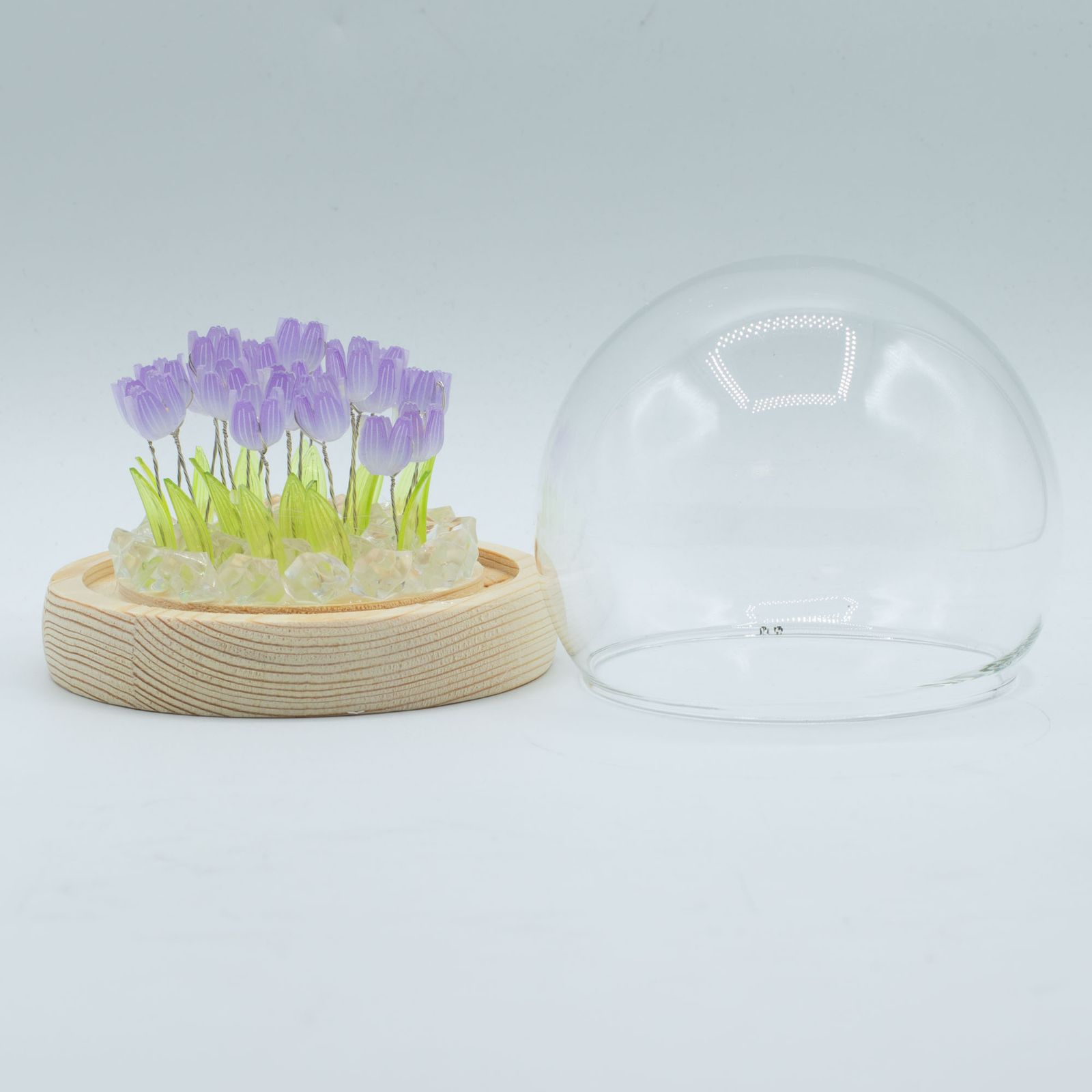Floral Glow Garden Dome - 20 Tulips - LED USB - Image 3