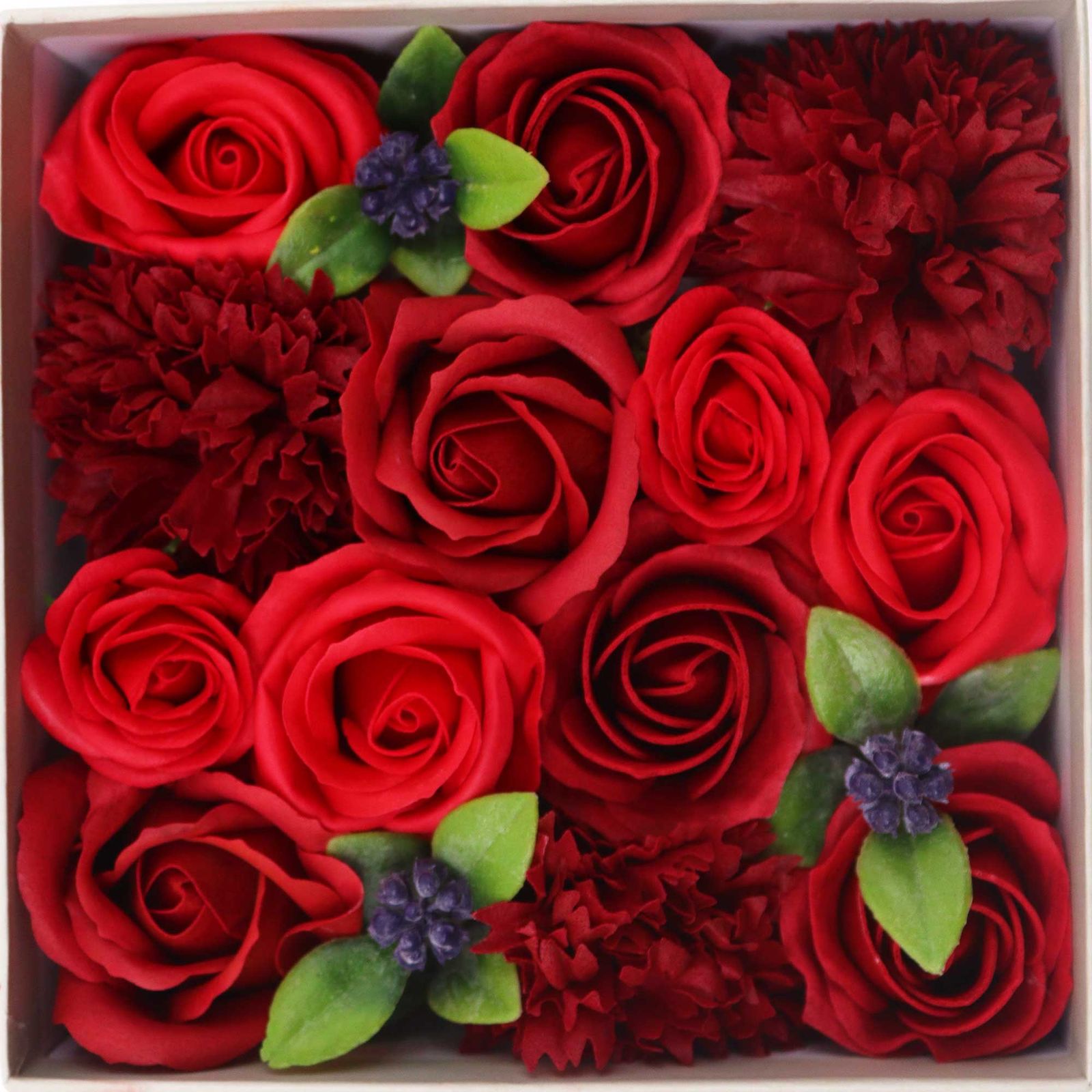 Square Box - Classic Red Roses - Image 3