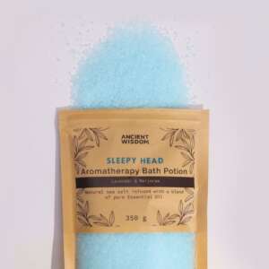 Aromatherapy Bath Potion in Kraft Bag 350g - Sleepy Head