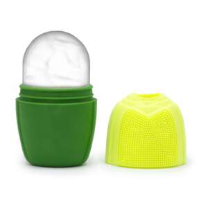 Silicone Ice Face Roller - roller - green