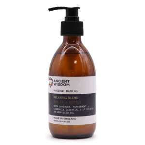 Aromatherapy Massage and Bath Oil - Relaxing 300ml
