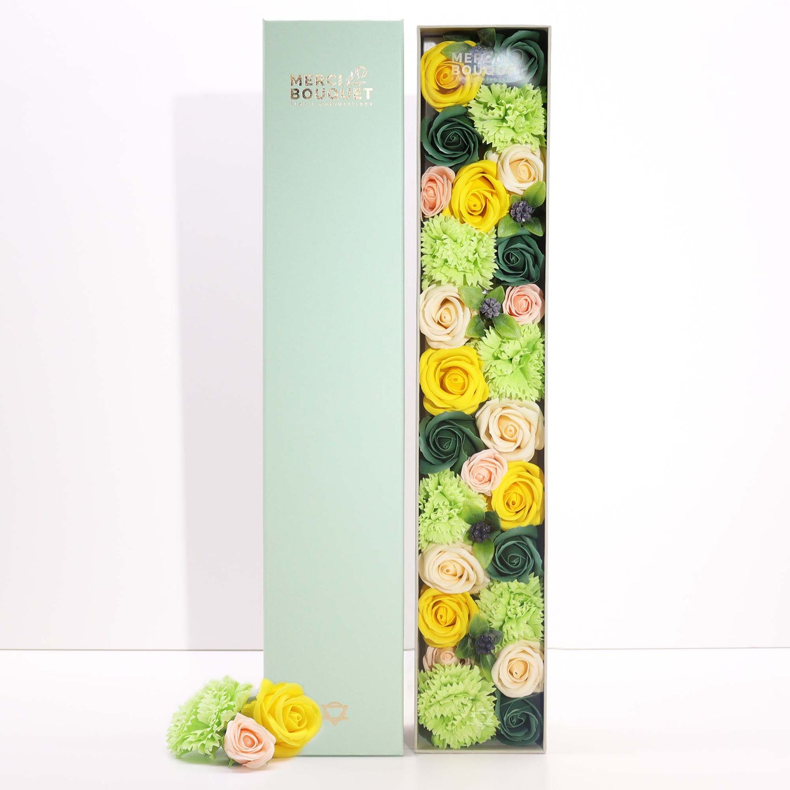 Extra Long Box - Spring Celibrations - Yellow & Greens - Image 4