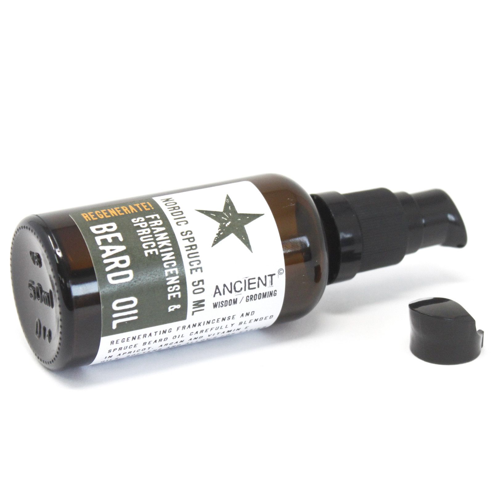 50ml Beard Oil - Nordic Spruce - Regenerate! - Image 3