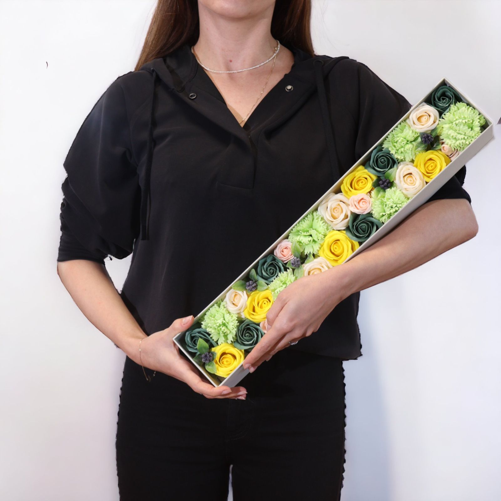 Extra Long Box - Spring Celibrations - Yellow & Greens - Image 2
