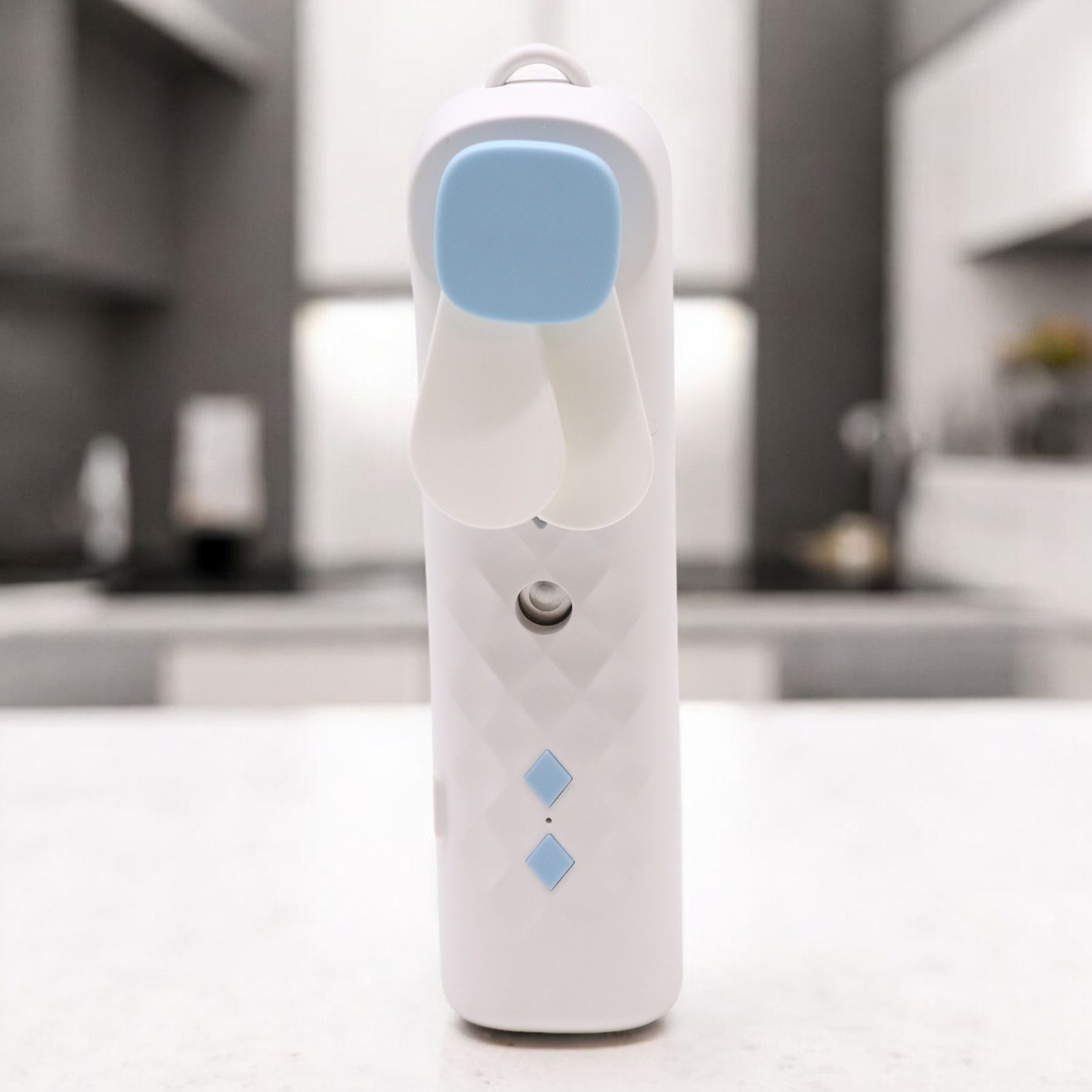 White Nano Mist Face Fan & Spray - USB chargable - Image 7