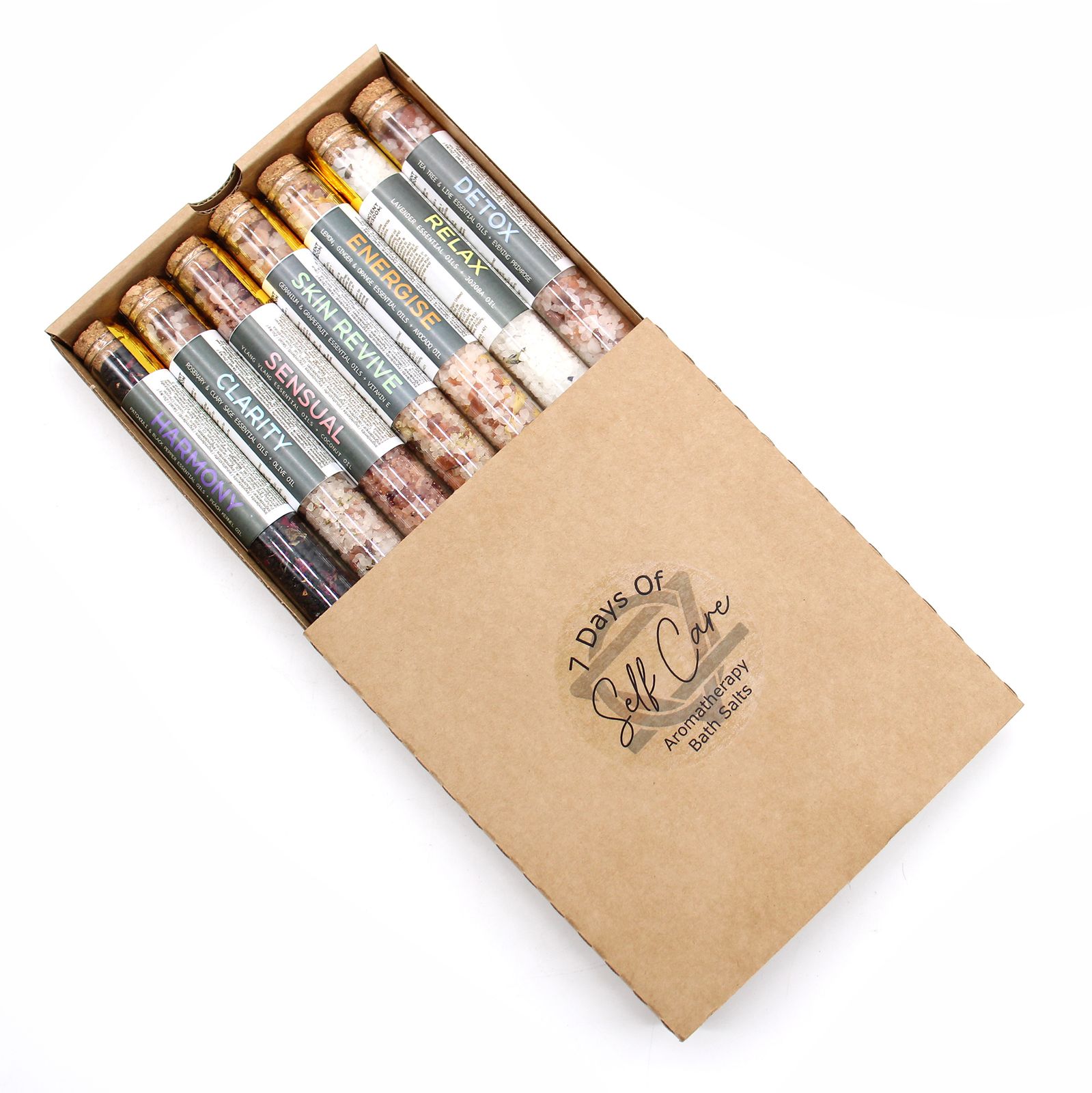 Bath Salts in Vials - Gift Pack of 7 - Image 3
