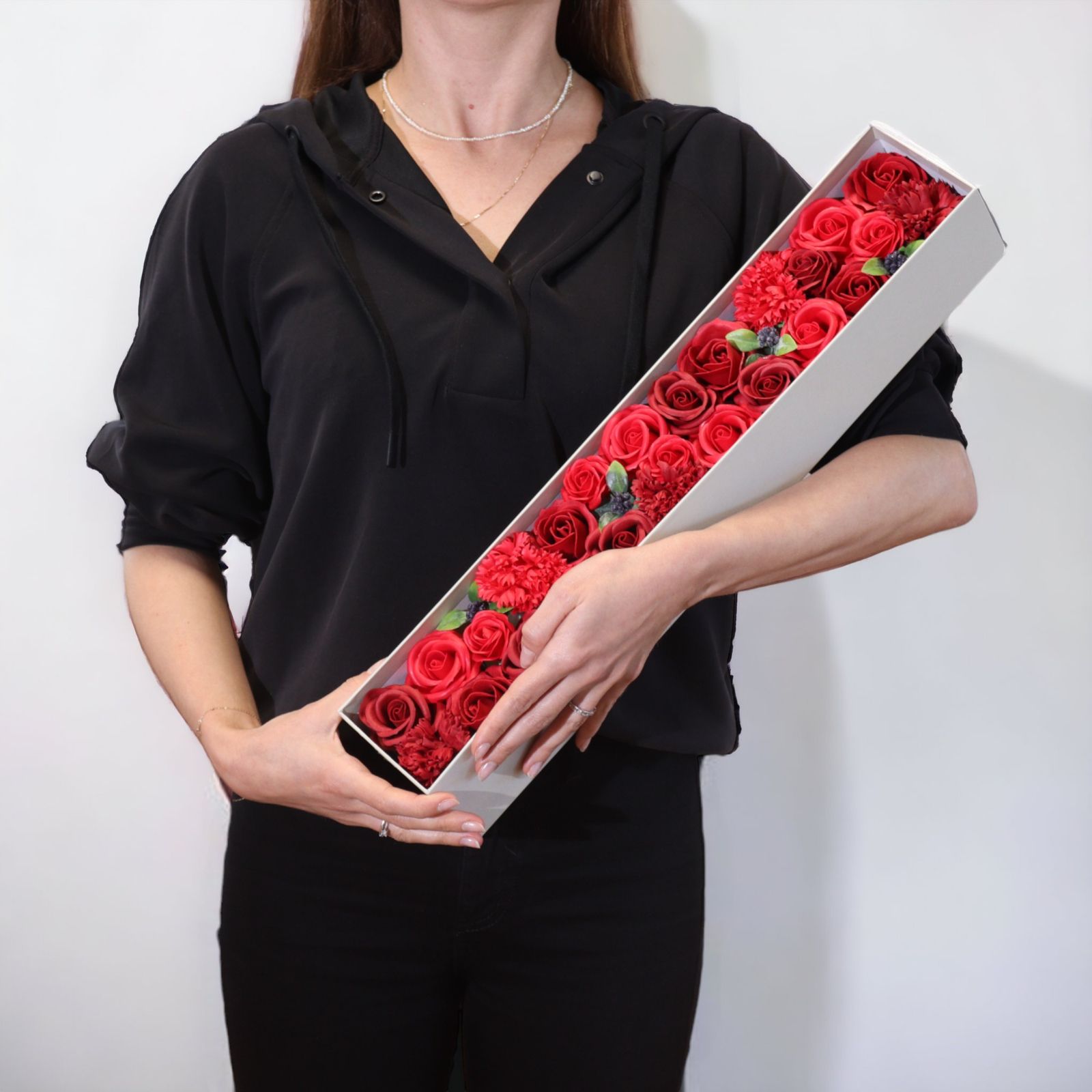 Extra Long - Classic Red Roses - Image 2