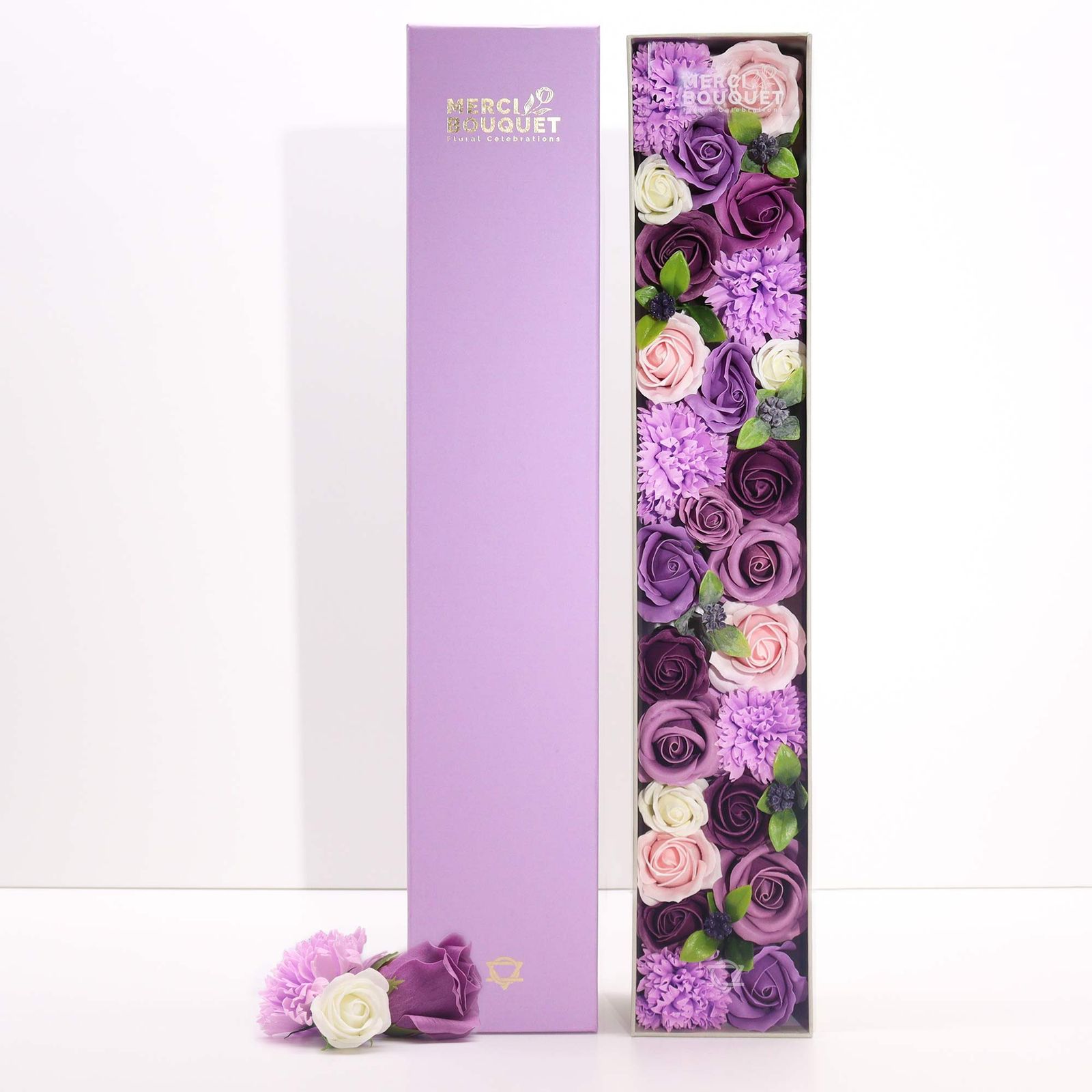 Extra Long - Lavender Rose & Carnation - Image 4