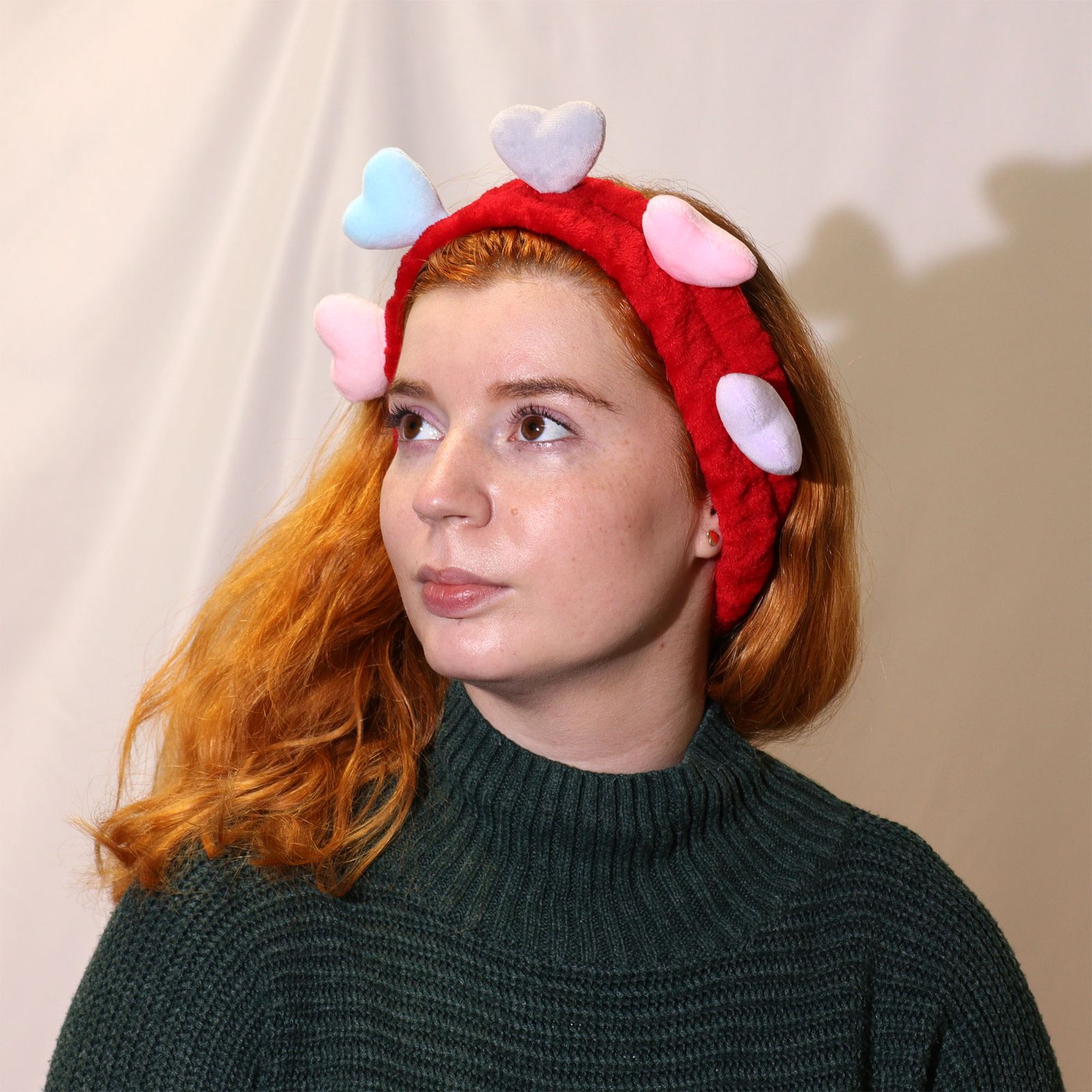 Cute Makeup Headbands - Love & Hearts (assorted) - Image 2